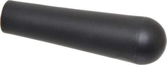 Gibraltar - 3/8-16 Hole, 0.51" Deep Hole, Polypropylene, Female Insert Tapered Knob - 3.85 OAL, 19/25" Base Diam, Black, 1.11" Head Diam - USA Tool & Supply