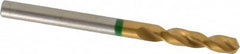 Accupro - #18 130° Spiral Flute Cobalt Screw Machine Drill Bit - USA Tool & Supply