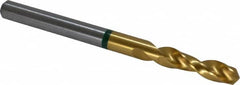 Accupro - #10 130° Spiral Flute Cobalt Screw Machine Drill Bit - USA Tool & Supply