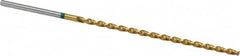 Accupro - #44 130° Spiral Flute Vanadium High Speed Steel Taper Length Drill Bit - USA Tool & Supply