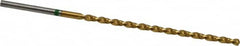 Accupro - #31 130° Spiral Flute Vanadium High Speed Steel Taper Length Drill Bit - USA Tool & Supply