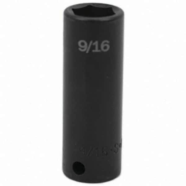 SK - Impact Socket - 3/8"DR 9/16" DEEP IMPACT SOCKET - USA Tool & Supply