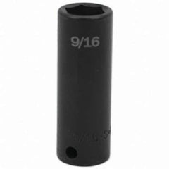 SK - Impact Socket - 3/8"DR 9/16" DEEP IMPACT SOCKET - USA Tool & Supply