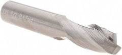 M.A. Ford - 1/2", 2 Flute, Solid Carbide, 1/8" Corner Radius End Mill - 3" OAL, 1" LOC - USA Tool & Supply