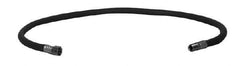 Alliance Hose & Rubber - 1-1/2" ID x 2-1/32" OD 10' Long Multipurpose Air Hose - MNPT x FNPT(Swivel) Ends, 150 Working psi, -40 to 190°F, 1-1/2" Fitting, Black - USA Tool & Supply