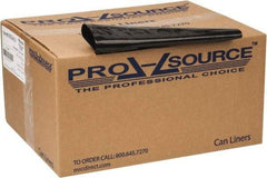 PRO-SOURCE - 1.65 mil Thick, Heavy-Duty Trash Bags - 38" Wide x 58" High, Black - USA Tool & Supply