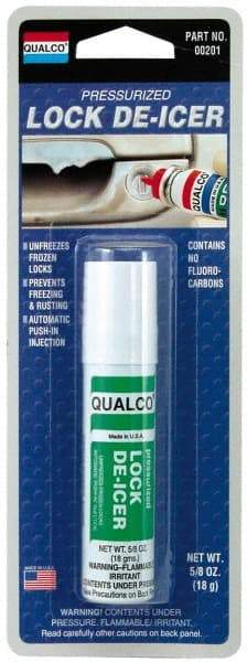 Made in USA - Automotive Lock De-Icer - 5/8 oz Aerosol - USA Tool & Supply