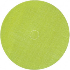 3M - 6" Diam, 35 Grit Trizact Aluminum Oxide Adhesive PSA Disc - Extra Fine Grade, Green, Polyester Backing, Flexible, Use with Random Orbital Sanders - USA Tool & Supply