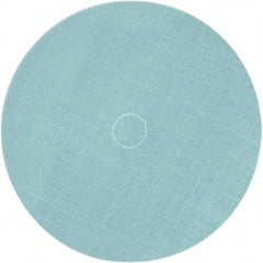3M - 6" Diam, 10 Grit Trizact Aluminum Oxide Adhesive PSA Disc - Ultra Fine Grade, Blue, Polyester Backing, Flexible, Use with Random Orbital Sanders - USA Tool & Supply
