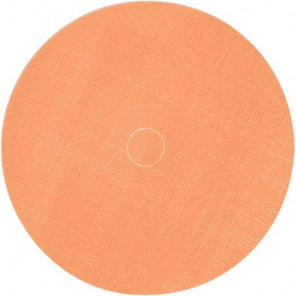 3M - 6" Diam, 5 Grit Trizact Aluminum Oxide Adhesive PSA Disc - Ultra Fine Grade, Orange, Polyester Backing, Flexible, Use with Random Orbital Sanders - USA Tool & Supply