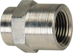 Enerpac - 3/8 x 1/4 NPTF 18-8 Stainless Steel Hydraulic Hose Female Coupler - 10,000 psi - USA Tool & Supply