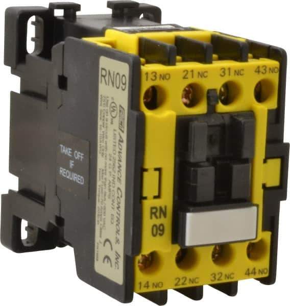 ACI - 4 Pole, 2NC/2NO, 120 VAC Control Relay - 24 Amps, 600 VAC - USA Tool & Supply