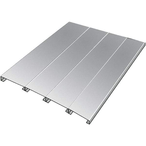 Hallowell - 48" Wide, Open Shelving Accessory/Component - Steel, 30" Deep, Use with Rivetwell Boltless Shelving - USA Tool & Supply