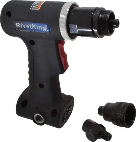 RivetKing - 3/8-16 Spin/Spin Rivet Nut Tool - 280 Max RPM - USA Tool & Supply