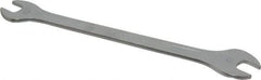 Facom - 12mm x 13mm Standard Extra Thin Open End Wrench - 8-17/64" OAL, Double End, Satin Finish, 15° Head Angle - USA Tool & Supply