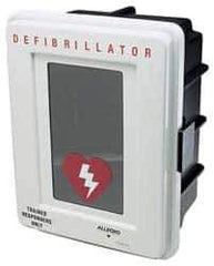 Allegro - Plastic Defibrillator Case - 14 Inch Wide x 18 Inch High x 9-1/2 Inch Deep, Wall Mount - USA Tool & Supply