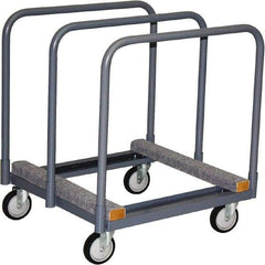 Jamco - 1,200 Lb Capacity Steel Panel Truck - Carpeted Wood Deck, 28" OAW - USA Tool & Supply