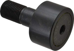 Made in USA - 2" Roller Diam x 1-1/8" Width, 7/8" Stud Diam x 2" Length, Stud Cam Follower - Steel, 1" Thread Length, 7/8-14 Thread, 6,472 Lb Dynamic Cap - USA Tool & Supply