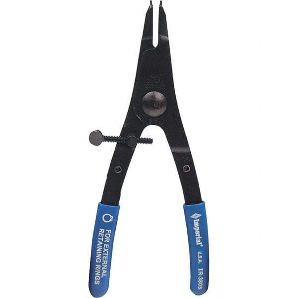 Imperial - Retaining Ring Pliers Type: External Ring Size: 1 - USA Tool & Supply