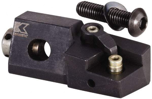 Kennametal - Series Kenloc, Left Hand, MCKN Toolholder Compatibility, CN.. Insert Compatibility, Indexable Turning Cartridge - Pin & Clamp Holding Method, 3mm Max Depth of Cut, 55mm OAL x 14mm OAW x 19.25mm OAH - USA Tool & Supply