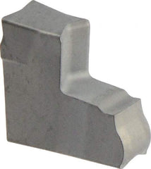 Iscar - TAG3 IC20 Grade, 0.1201" Cutting Width, Carbide Cutoff Insert - Neutral Lead Angle, 0.0079" Cnr Rad, Single End - USA Tool & Supply