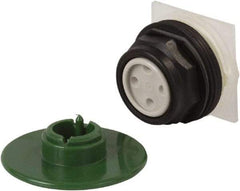 Schneider Electric - 30mm Mount Hole, Extended Mushroom Head, Pushbutton Switch Only - Round, Green Pushbutton, Momentary (MO) - USA Tool & Supply
