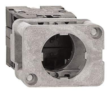 Square D - NO/NC, 10 Amp, Electrical Switch Contact Block - 600 VAC, Screw Terminal - USA Tool & Supply