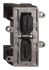 Schneider Electric - 2NO, 3 Amp, Electrical Switch Contact Block - 240 VAC, Screw Terminal, For Use with XACA - USA Tool & Supply