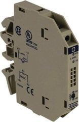 Schneider Electric - 12 Milliamp, NC Configuration, Interface Relay Module - DIN Rail Mount, 23 to 131°F, 24 VDC - USA Tool & Supply