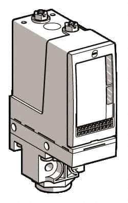 Telemecanique Sensors - G 1/4 (Female) Connector, 70 Bar Sensor, Shock and Vibration Resistant, Control Circuit Pressure Sensor - 1.378 Inch Wide, IP66, For Use with OsiSense XM - USA Tool & Supply