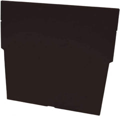 LEWISBins+ - 5-1/2" Wide x 5-1/2" High, Black Bin Divider - Use with LEWISBins+ - SB126-6, SB186-6 - USA Tool & Supply