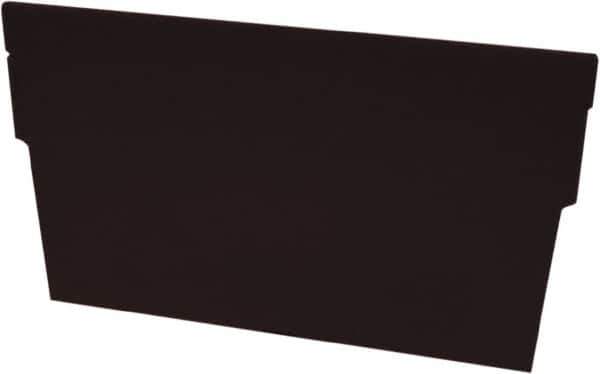 LEWISBins+ - 5-1/2" Wide x 3-1/2" High, Black Bin Divider - Use with LEWISBins+ - SB126-4, SB186-4, SB246-4 - USA Tool & Supply