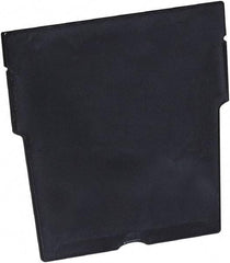 LEWISBins+ - 3" Wide x 3-1/2" High, Black Bin Divider - Use with LEWISBins+ - SB124-4, SB184-4, SB244-4 - USA Tool & Supply