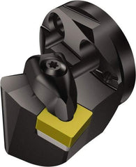 Sandvik Coromant - Right Hand, 40 SNMG 432 Modular Turning and Profiling Cutting Unit Head - Wedge Clamp Holding Method, 1.9685 Inch Hole Diameter, Through Coolant - USA Tool & Supply