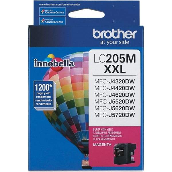 Brother - Magenta Ink Cartridge - Use with Brother MFC-J4320DW, J4420DW, J4620DW, J5520DW, J5620DW, J5720DW - USA Tool & Supply