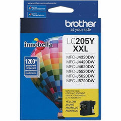 Brother - Yellow Ink Cartridge - Use with Brother MFC-J4320DW, J4420DW, J4620DW, J5520DW, J5620DW, J5720DW - USA Tool & Supply