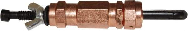 Zephyr Tool Group - 1/4 Drill 1/4" Pin Diam, Copper Cleco Wing Nut Fastener - Standard Length, 0 to 1" Grip - USA Tool & Supply