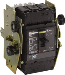 Square D - 175 Amp, 250 VDC, 600 VAC, 3 Pole, Panel Mount Molded Case Circuit Breaker - Thermal Magnetic Trip, Multiple Breaking Capacity Ratings, 3/0, 4-4/0 AWG - USA Tool & Supply