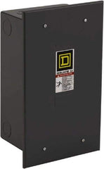 Square D - 1 NEMA Rated, 8 Pole, Mechanically Held Lighting Contactor - 20 A (Tungsten), 30 A (Fluorescent), 110 VAC at 50 Hz, 120 VAC at 60 Hz, 8NO Contact Configuration - USA Tool & Supply