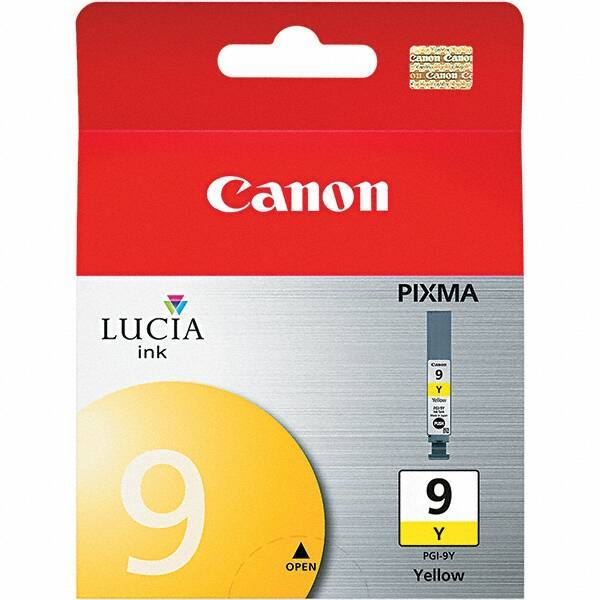 Canon - Yellow Ink Cartridge - Use with Canon PIXMA Pro9500, Pro9500 Mark II - USA Tool & Supply