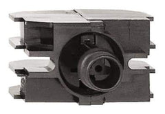Schneider Electric - 2NO, 3 Amp, Electrical Switch Contact Block - 240 VAC, Screw Terminal, For Use with XACB, XACM - USA Tool & Supply