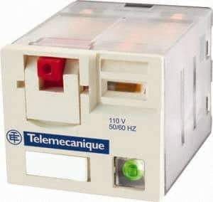 Schneider Electric - 3,750 VA Power Rating, Electromechanical Plug-in General Purpose Relay - 15 Amp at 250 VAC & 28 VDC, 3CO, 48 VAC - USA Tool & Supply