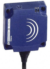 Telemecanique Sensors - PNP, 15 to 25mm Detection, Flat, Inductive Proximity Sensor - 3 Wires, IP68, 12 to 24 VDC, 40mm Wide - USA Tool & Supply
