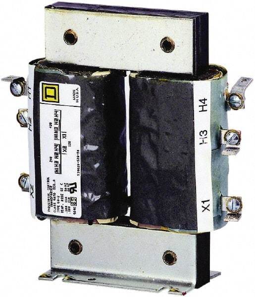 Square D - 240/480 to 120 VAC, 100 VA Power Rating, Transformer Kit - USA Tool & Supply