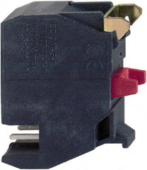Schneider Electric - NC, Multiple Amp Levels, Electrical Switch Contact Block - Plug-in Terminal - USA Tool & Supply