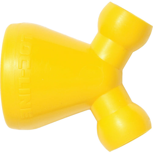 1/2″ to 1/4″ Acid Resistant Y 2 Piece - Coolant Hose System Component - USA Tool & Supply