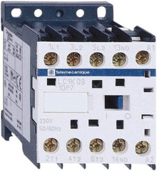 Schneider Electric - 3 Pole, 230 Coil VAC at 50/60 Hz, 16 Amp at 690 VAC, 20 Amp at 440 VAC and 9 Amp at 440 VAC, IEC Contactor - CSA, RoHS Compliant, UL Listed - USA Tool & Supply