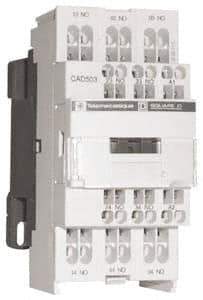 Schneider Electric - 5NO, 120 VDC Control Relay - 17 V - USA Tool & Supply