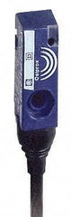 Telemecanique Sensors - PNP, NC, Flat, Inductive Proximity Sensor - 3 Wires, IP67, 12 to 24 VDC, 8mm Wide - USA Tool & Supply