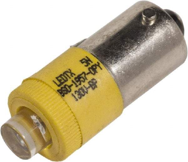 Schneider Electric - Pilot and Indicator Light Replacement LED - Amber, 120 VAC, 120 VDC - USA Tool & Supply